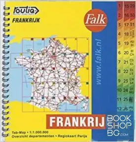 Atlas-road France- Frankrijk