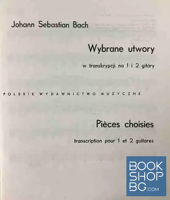 View 2 of Wybrane utwory w transkrypcji na 1 i 2 gitary / Pieces choisies transcription pour 1 et 2 guitares