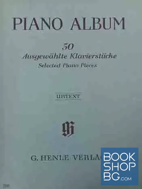 View 1 of Piano Album. 50 Selected Piano Pieces. Ausgewahlte Klavierstücke