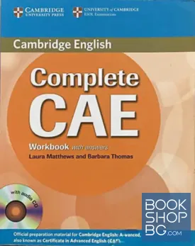 Cambridge English Complete CAE Workbook with answers. With audio CD